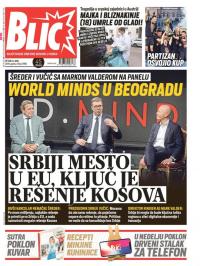 Blic - broj 7995, 24. maj 2019.