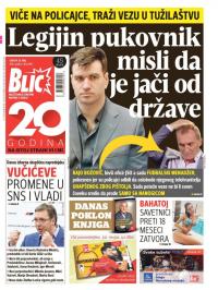 Blic - broj 6927, 28. maj 2016.