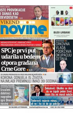 Dnevne novine - broj 3089, 4. sep 2021.