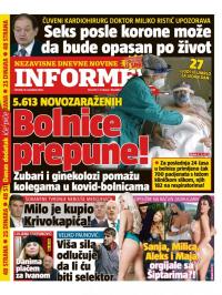 Informer - broj 2610, 19. nov 2020.