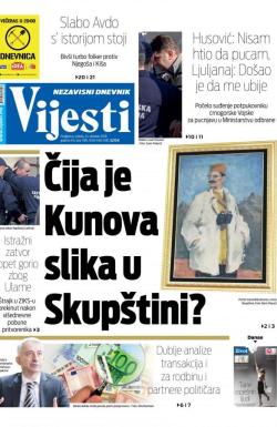 Vijesti - broj 7381, 24. okt 2018.