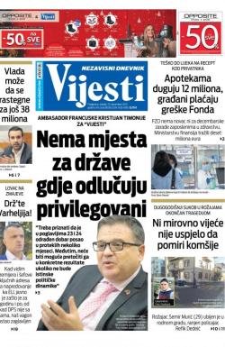 Vijesti - broj 8515, 22. dec 2021.