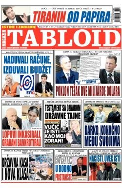 Tabloid - broj 307, 27. mar 2014.