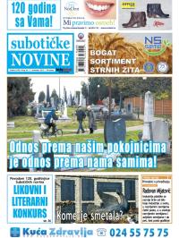 Nove Subotičke novine - broj 44, 1. nov 2013.