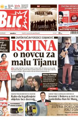 Blic - broj 6015, 8. nov 2013.