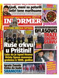 Informer - broj 2315, 28. nov 2019.