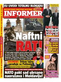 Informer - broj 3053, 5. maj 2022.