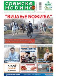 Sremske Novine - broj 3072, 15. jan 2020.