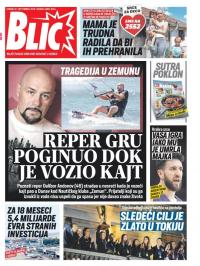 Blic - broj 8104, 10. sep 2019.