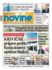 Dnevne novine - broj 2651, 8. apr 2020.