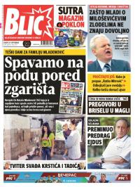 Blic - broj 7767, 29. sep 2018.