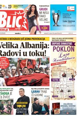 Blic - broj 6353, 19. okt 2014.