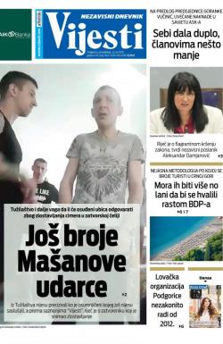 Vijesti - broj 7646, 22. jul 2019.