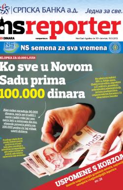 Novosadski reporter - broj 101, 19. sep 2013.