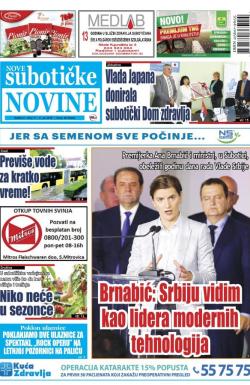 Nove Subotičke novine - broj 78, 6. jul 2018.