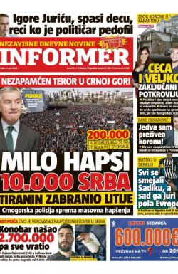 Informer - broj 2473, 12. jun 2020.