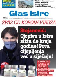 Glas Istre - broj 341, 11. dec 2020.