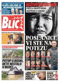 Blic - broj 7986, 15. maj 2019.