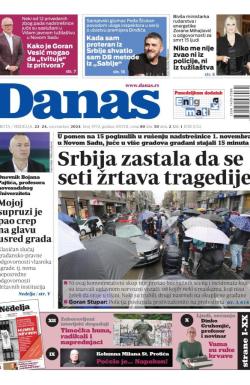 Danas - broj 9772, 23. nov 2024.