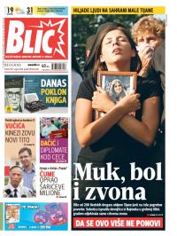 Blic - broj 6282, 9. avg 2014.