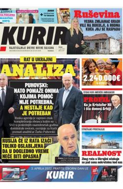 Kurir - broj 2917, 1. apr 2022.