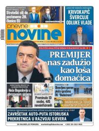 Dnevne novine - broj 2865, 17. dec 2020.