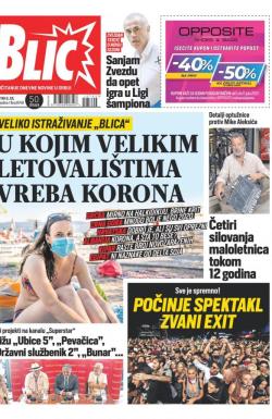 Blic - broj 8749, 8. jul 2021.