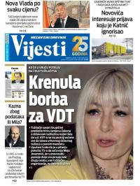 Vijesti - broj 8867, 17. dec 2022.