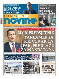 Dnevne novine - broj 2793, 24. sep 2020.