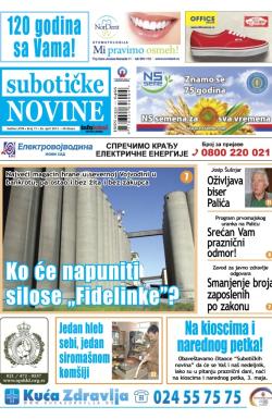 Nove Subotičke novine - broj 17, 26. apr 2013.