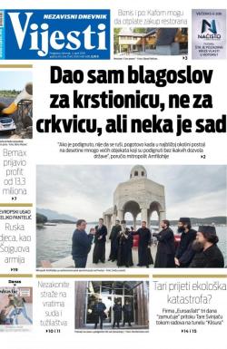 Vijesti - broj 7540, 4. apr 2019.