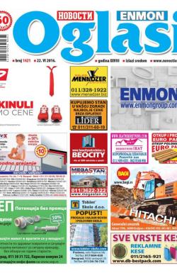 Novosti oglasi - broj 1421, 22. jun 2016.