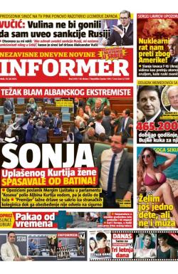 Informer - broj 3419, 14. jul 2023.