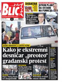 Blic - broj 7933, 19. mar 2019.