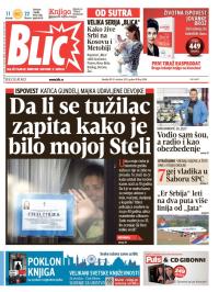 Blic - broj 5996, 20. okt 2013.