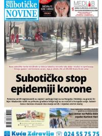 Nove Subotičke novine - broj 164, 30. apr 2020.