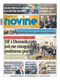 Dnevne novine - broj 2704, 12. jun 2020.