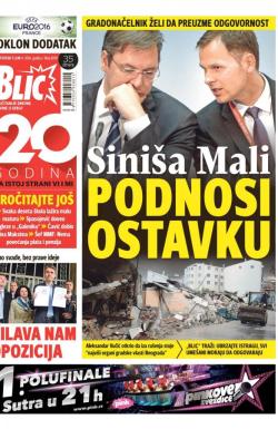 Blic - broj 6939, 9. jun 2016.