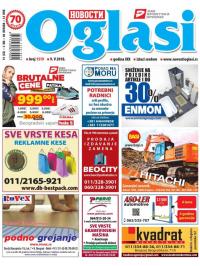 Novosti oglasi - broj 1519, 9. maj 2018.