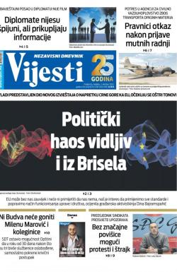 Vijesti - broj 8791, 2. okt 2022.