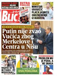 Blic - broj 7614, 27. apr 2018.