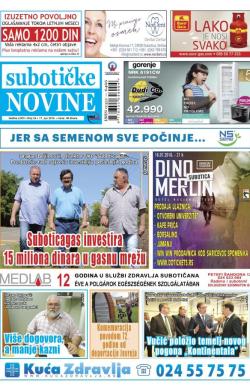 Nove Subotičke novine - broj 24, 17. jun 2016.