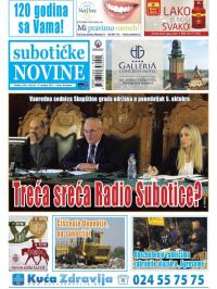 Nove Subotičke novine - broj 41, 9. okt 2015.