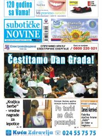 Nove Subotičke novine - broj 35, 30. avg 2013.