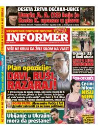 Informer - broj 3368, 16. maj 2023.