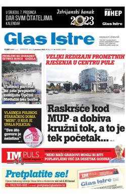 Glas Istre - broj 331, 3. dec 2022.