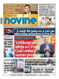 Dnevne novine - broj 2799, 1. okt 2020.