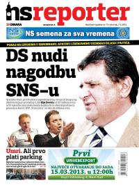 Novosadski reporter - broj 73, 7. mar 2013.