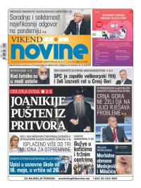 Dnevne novine - broj 2682, 16. maj 2020.