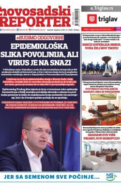 Novosadski reporter - broj 285, 31. jul 2020.